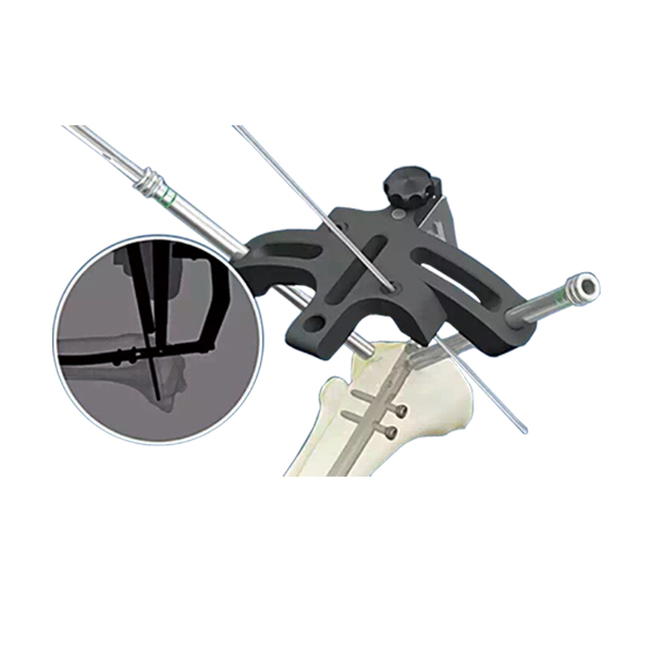 PEEK targeting device for trauma surgery 